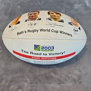 RUGBY Ball comemorative 2003 world cup